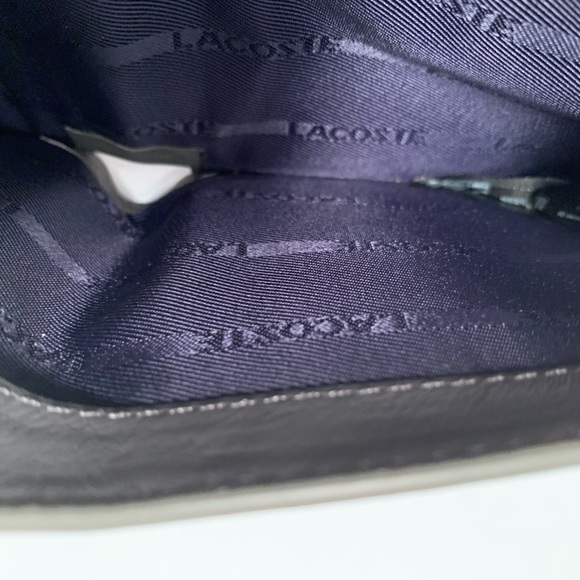 Lacoste Gray bifold wallet with zipper pocket - Picture 8 of 9